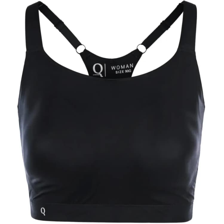 Image of Q Sportswear Sports bra Q Sportswear Angelia Noir Female 90E