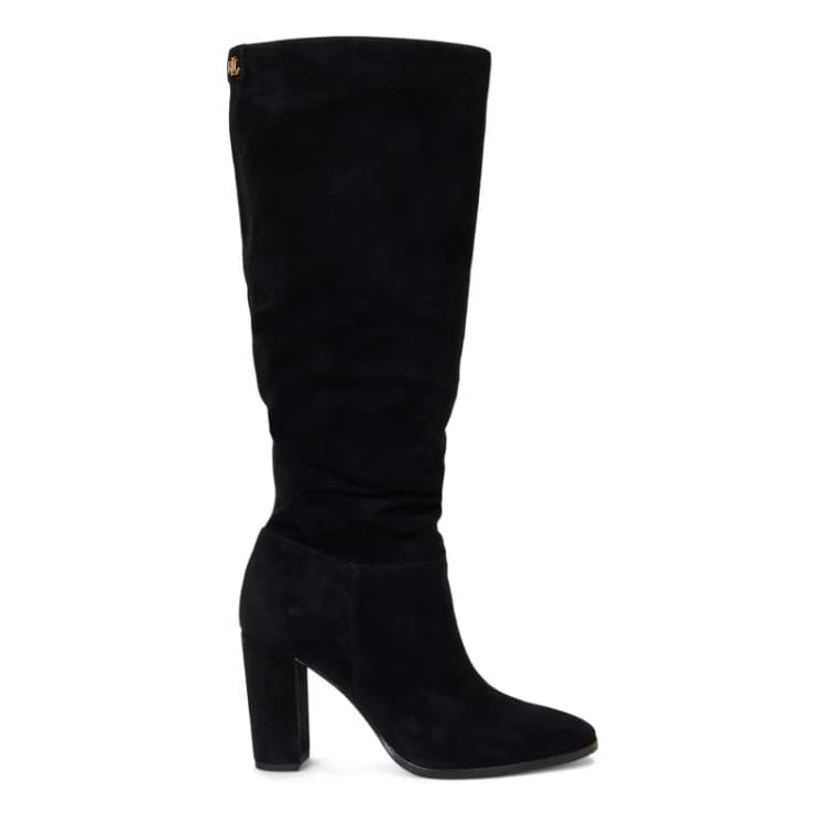 Image of Artizan Knee-High Boots with High Block Heel