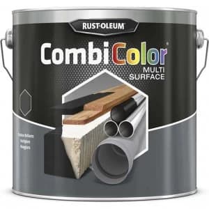 Image of Rust Oleum Satin Multi Surface Paint White 2.5l