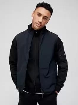 Image of Calvin Klein Crinkle Nylon Gilet - Black, Size L, Men