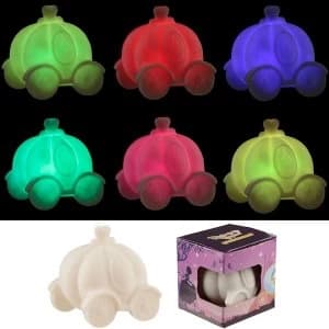 Image of Colour Change Princess Carriage Decorative LED Nightlight