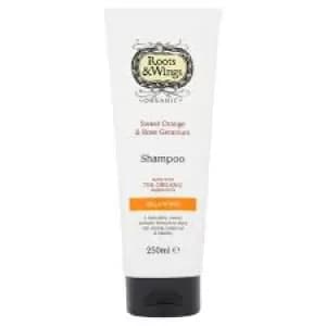 Image of Roots & Wings - Balancing Sweet Orange & Rose Geranium Shampoo