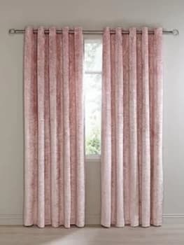 Image of Laurence Llewelyn-Bowen Scarpa Eyelet Curtains In Indigo