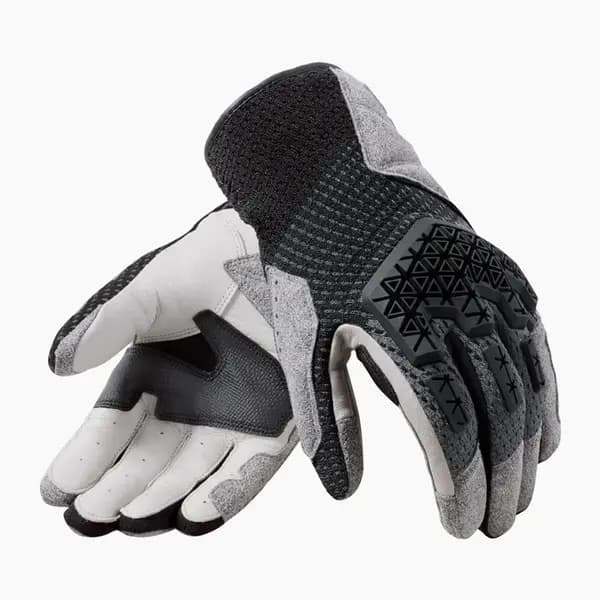 Image of REV'IT! Gloves Offtrack 2 Black Silver Size 3XL