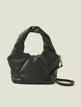 Image of Accessorize Mini Puff Handheld Cross Body, Black, Women