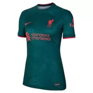 Image of Nike FC 2022/23 Stadium Third Womens Nike Dri-FIT Soccer Jersey - Green