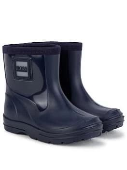 Image of BOSS Boys Infant Wellington - Navy, Size 7 Younger