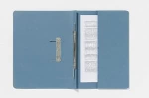 Image of Forever Pocket Spiral File Foolscap Blue PK25