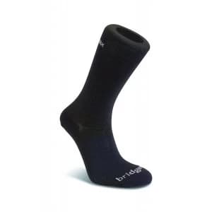 Image of Bridgedale Everyday Outdoors Coolmax Liner Twin Pack Mens Sock Black Large
