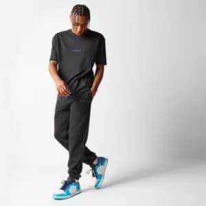 Image of Mennace Essentials Relaxed Fit Joggers Black - Black