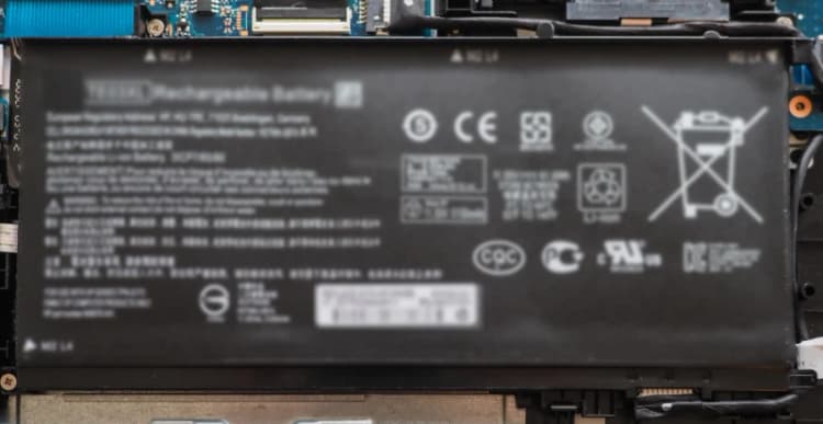 Image of DELL DM3WC laptop spare part Battery
