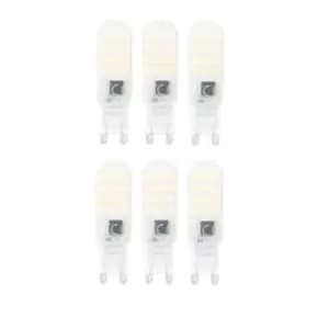 Image of 4W LED Mini Bulb G9, Warm White 3000K (pack of 6)