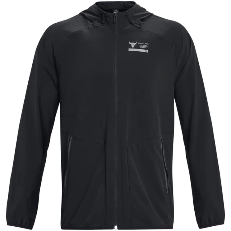 Image of Under Armour Mens Rock Unstoppable Performance Hoodie Black male M