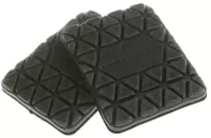 Image of Delta Plus Black Polyethylene (PE) Trouser Knee Pocket Knee Pad