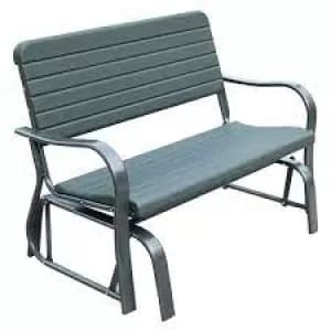 Image of Outsunny 2 Seater Metal Swing Bench - Garden & Outdoor