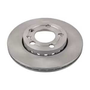Image of febi bilstein Pair of Brake Disc Rotor 22874 fits Front OE 6Q0 615 301