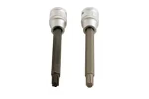 Image of Laser Tools 5092 Ribe Profile Bit Set - 2pc Chrome Vanadium