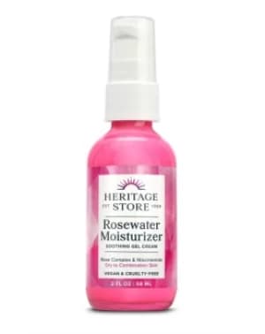 Image of Heritage Store Rosewater Moisturiser 59ml