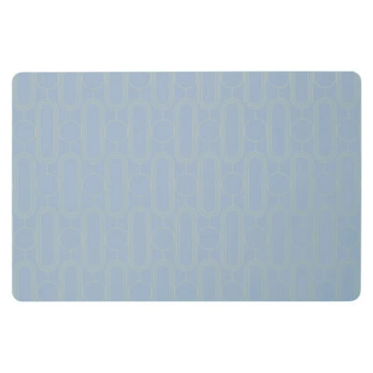 Image of Premier Housewares 4Pc Frosted Deco Placemats Blue