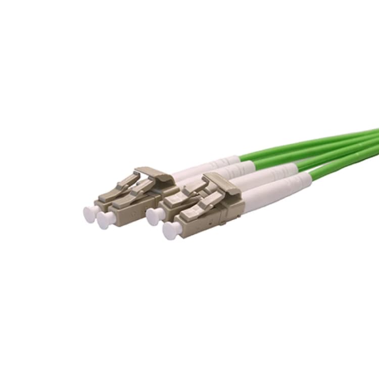 Image of Cablenet CNL 1.5M OM5 LCLC DX LGr Ls OF InfiniBand/fibre optic cable