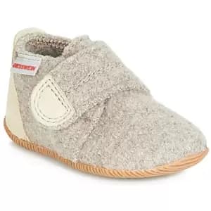 Image of Giesswein OBERSTAUFFEN boys's Childrens Slippers in Beige toddler,4.5 toddler,5 toddler,6 toddler,7 toddler,8 toddler,8.5 toddler,9 toddler,11 kid,12