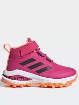 Image of Adidas Kids Fortarun Atr, Pink/Orange, Size 10