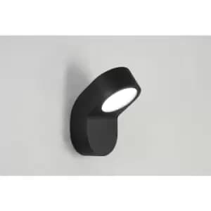 Image of Astro Soprano - 1 Light Outdoor Low Energy Wall Light Black IP44