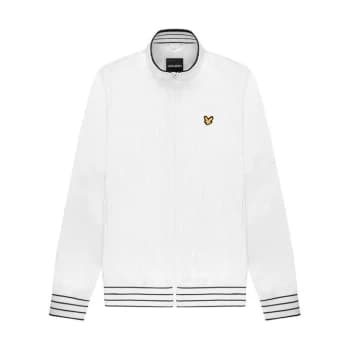 Image of Lyle and Scott Lyle & Scott Tip Funnel Jacket - White