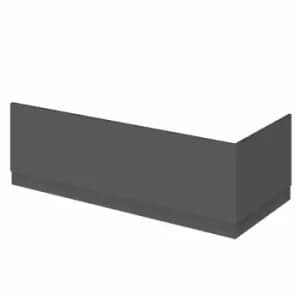 Image of Hudson Reed Fusion 1800Mm Bath Front Panel - Gloss Grey