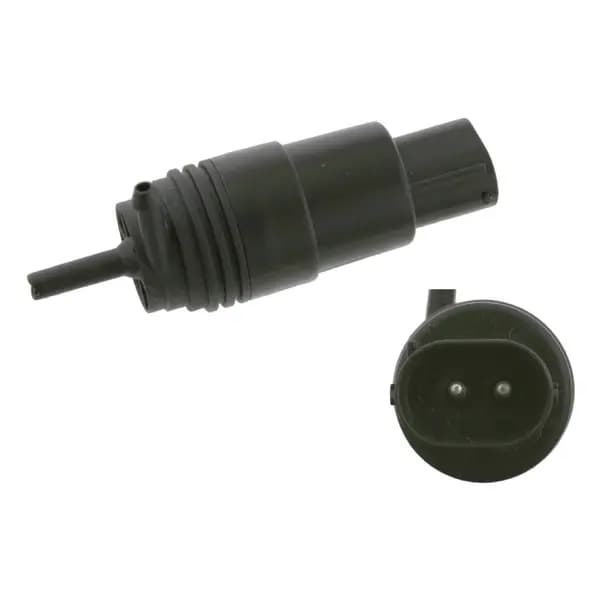 Image of Windscreen Washer Pump Water Pump window headlight cleaning 27443 Febi Bilstein