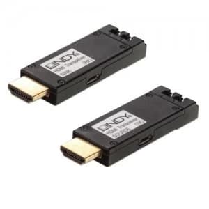 Image of Lindy 38170 AV extender AV transmitter & receiver Black