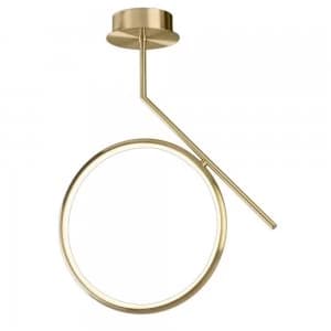 Image of Ceiling, 25W LED, 3000K, 1875lm, IP20, Satin Gold