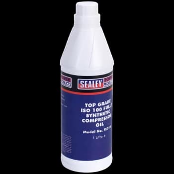 Image of Sealey Fully Synthetic Compressor Oil 1l