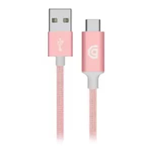Image of Griffin USB-C to USB-A Premium Durable Cable 1.8M / 6ft Rose Gold