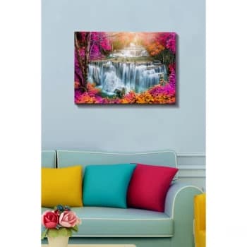 Image of Kanvas Tablo (50 x 70) - 184 Multicolor Decorative Canvas Painting