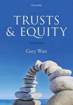 Image of Trusts and Equity by Gary Watt Paperback
