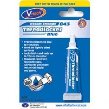 Image of Streetwize V-Tech Threadlocker Adhesive 6ml Blue