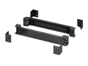 Image of Rittal Rack Panel, 20HP, No, Black, Steel