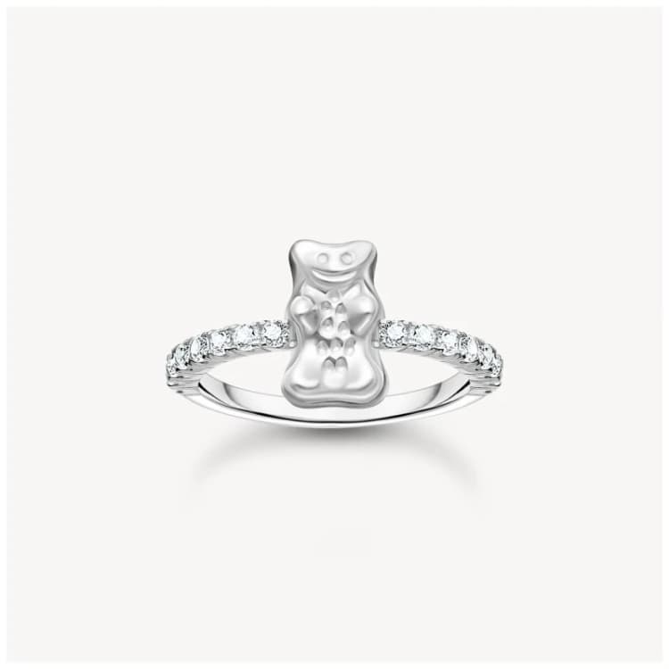 Image of Thomas Sabo TR2504-051-14-54 Silver Ring With HARIBO Jewellery