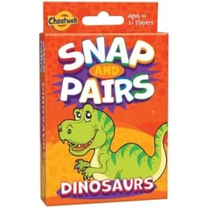 Image of Snap Pairs Dinosaurs Card Game
