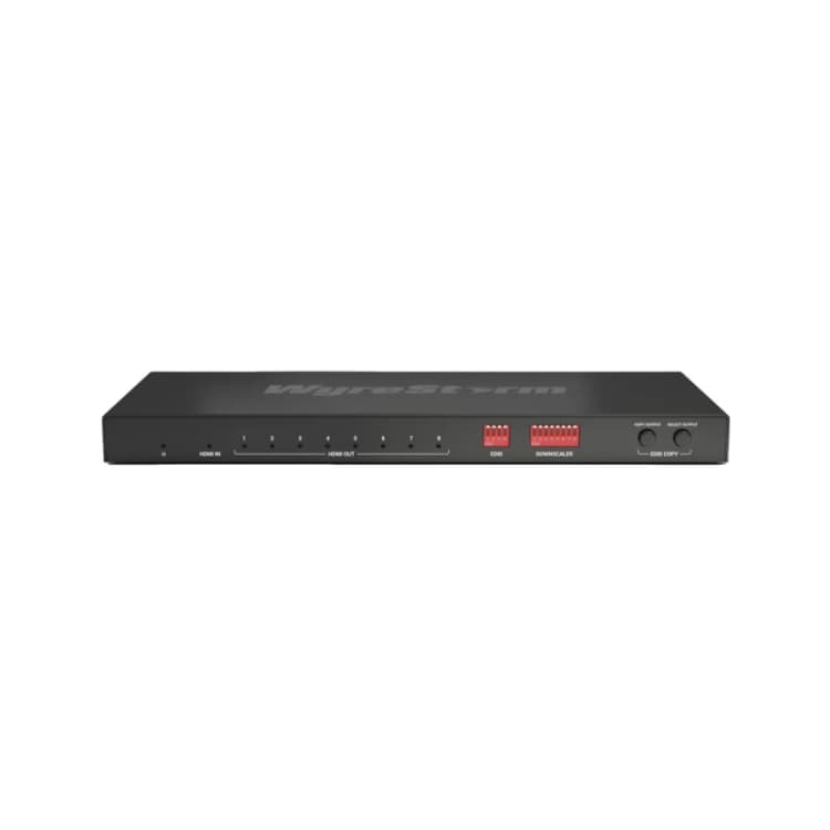 Image of WyreStorm 4K60Hz 1x8 HDMI Splitter Dolby Vision & HDR EDID Managem