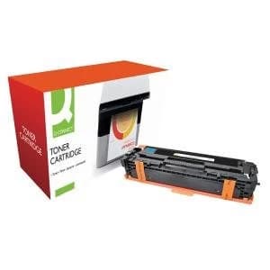 Image of Q-Connect HP 125A Cyan Laser Toner Ink Cartridge