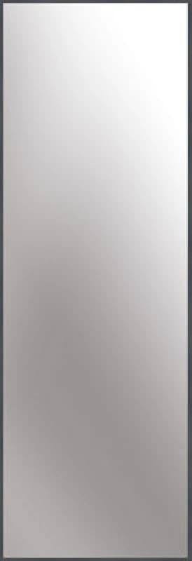 Image of Nielsen Arlott Aluminium Rectangular Wall Mirror, Black Oak, 50 X 150Cm