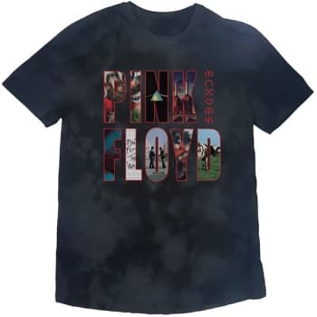 Image of Pink Floyd - Echoes Album Montage Unisex X-Large T-Shirt - Black