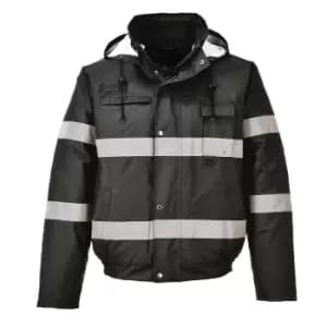 Image of Oxford Weave 300D Class 3 Iona Lite Bomber Jacket Black S