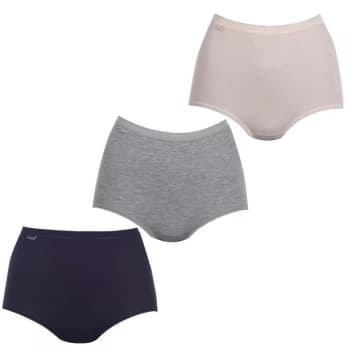 Image of Sloggi 3 Pack Maxi Briefs - Multiple 4/V00
