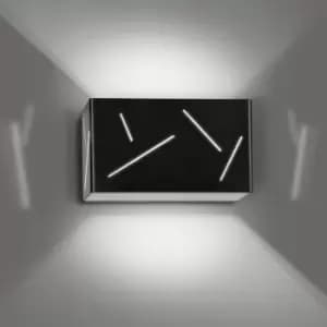 Image of Blast Black Wall Uplight 1x G9