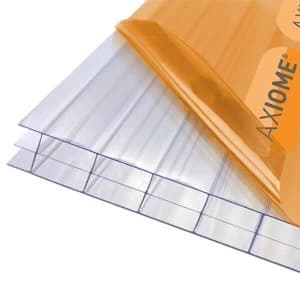Image of Axiome Clear 16mm Polycarbonate Roofing Sheet 690 x 2000mm