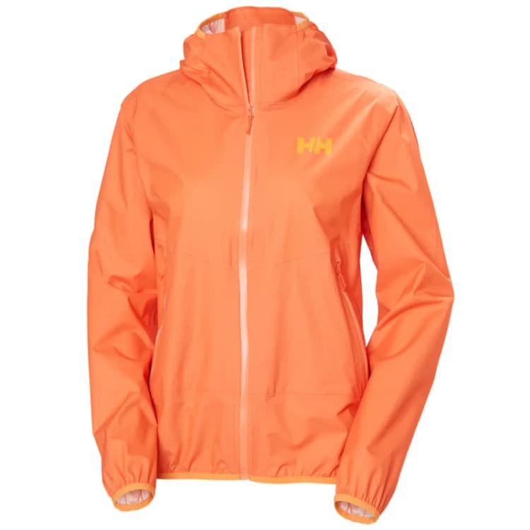 Image of Womens waterproof jacket Helly Hansen Verglas Fastpack Orange Female L