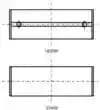 Image of Crankshaft Bearing Set 77753600 by Kolbenschmidt